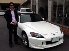兵庫県西宮市　川中様 新車　ホンダ　S2000