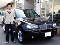 東近江市　岡本様 BMW X3　新車