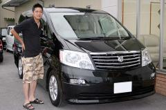 愛知郡　青木様 トヨタ　アルファード