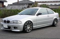 滋賀県中古車　BMW 3シリーズ 328Ci　M3仕様　シャーゼン車高調
